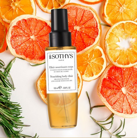 Elixir nourrissant corps Evasion fleur d’oranger et bois de cèdre