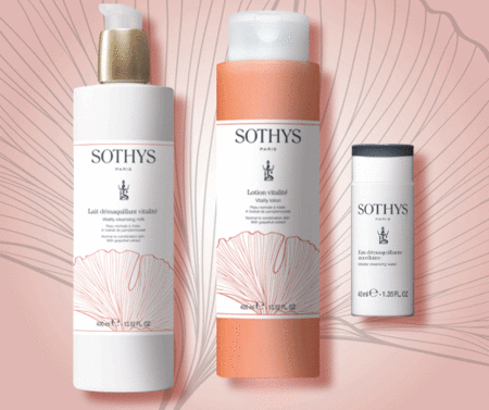 Duo démaquillant  Vitalité SOTHYS®400ml au prix du 200ml au Prix Special